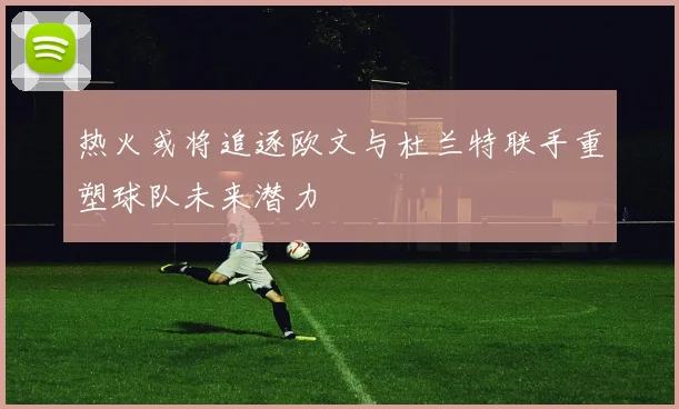 热火或将追逐欧文与杜兰特联手重塑球队未来潜力